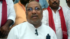 SP asks UP minister Sanjay Nishad to join PDA after protest over Gonda trader’s murder