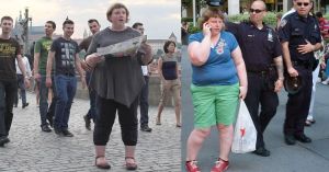 Artist captures how strangers react to her body in public and it’s fascinating