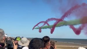 Le Frecce Tricolori, punta di diamante dello Air Show di Jesolo