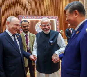 BRICS Summit: PM Modi, Xi discuss border peace, trade