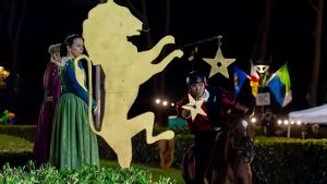 È il giorno della Giostra della stella. Cavalieri in campo senza provaccia