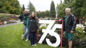 Seit 75 Jahren bringt die Blumeninsel Mainau im Bodensee junge Königinnen hervor