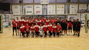 nell’allenamento con la corazzata Lube