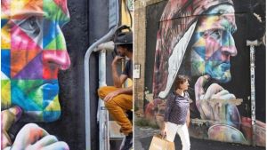 Dante, il murale da salvare: “Ho chiesto un preventivo allo studio dell’artista Kobra”