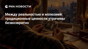 Между реальностью и иллюзией: традиционные ценности утрачены безвозвратно
