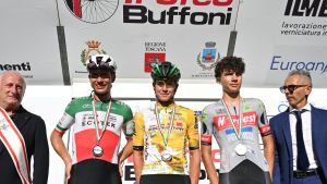 Ciclismo: spettacolo ed emozioni nel Trofeo Buffoni e Fedrizzi fa tredici