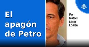 El apagón de Petro