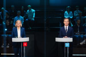 Swedish center-left bloc leads tight election; in surprise, far right loses ground