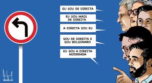 Direita, nem pensar