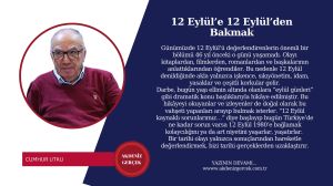 12 Eylül’e 12 Eylül’den Bakmak