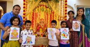 Skip the Sweets, Bring Stationery: This Mumbai Couple’s Ganpati Request Will Help 400 Kids