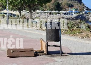 Άσχημη εικόνα στο πάρκο Γεωργιούπολης