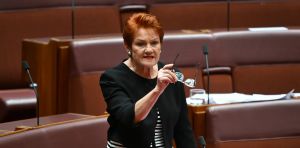 All‑round condemnation for Pauline Hanson over Indigenous slur