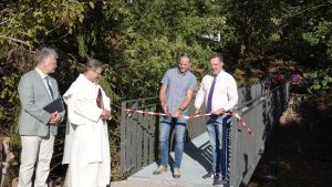 Neue Brücke in Todtmoos verbindet nach zwei Jahren wieder sicher die Ortsteile