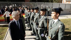 Marlaska inaugura el cuartel de Mieres: 