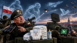 Охота на призраков с памперсом наготове: польское ПВО пообещало уничтожать всё, что почудится со страху перед российскими военными тенями