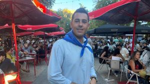 Gonzalo Otero, maestro alcalde de barrio del Centro de Oviedo: 