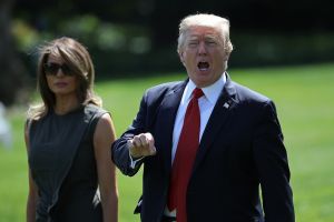 Trump Claims the Only AI “Guardrail” Needed Is Himself