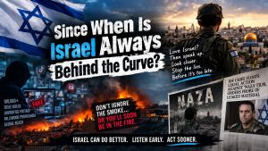 Since When Is Israel Always Behind the Curve?