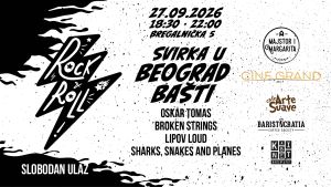 Sharks, Snakes & Planes, Oskar Tomas, Lipov Loud i Broken Strings na velikoj komšijskoj svirci u Beograd Bašti