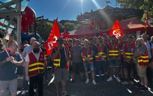 « Tarif agent » : électriciens et gaziers dans la rue pour défendre leurs acquis sociaux