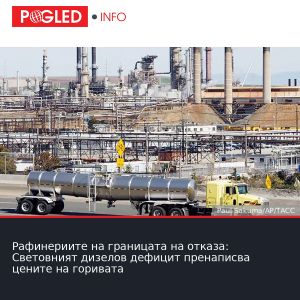 Рафинериите на границата на отказа: Световният дизелов дефицит пренаписва цените на горивата