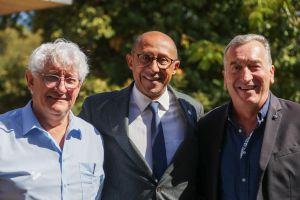 Le président de la FFF Philippe Diallo en visite à Pau annonce une aide accrue pour le football amateur
