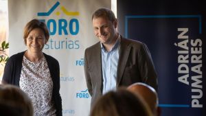 Foro Asturias se lanza a la carrera electoral: convoca su Congreso con Carmen Moriyón y Adrián Pumares como candidatos
