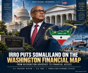 Irro Puts Somaliland on the Washington Financial Map