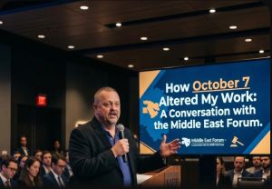 How October 7 Altered My Work: A Conversation with the Middle East Forum