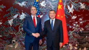 Vor Gipfel in USA: Bessent will Chinas Vizepremier treffen