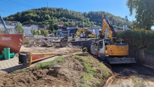 Es fährt kein Zug mehr in die Schweiz! Jetzt ist am Bahnhof Waldshut auch das Gleis 5 eine Baustelle