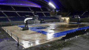 El Alimerka Oviedo Baloncesto vuelve el viernes al Palacio de los Deportes con nuevo parqué