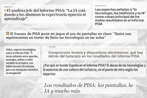 El informe PISA deja los peores resultados de su historia: la destrucción de la escuela pública es la responsable
