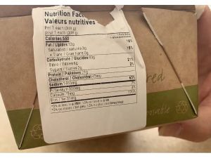 PAM FRAMPTON: Cafeteria food, with a big dose of salt