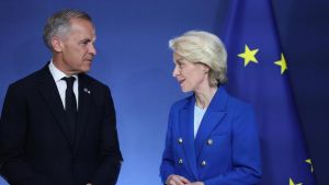 Von der Leyen propone a Canadá ser el primer 