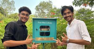 2 College Friends Built Free Mini Libraries in Ahmedabad Parks. Here’s How You Can Too