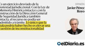 El auto de medidas cautelares del Supremo es un “contra-amparo”