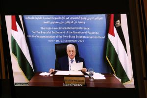 US rejects Abbas’s entry visa, forcing him to again address UN virtually
