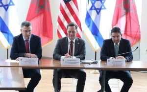 Israel and Morocco agree to appoint ambassadors, upgrade ties as FMs meet