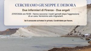 Ragazzini aggrediti da un cane, mamma cerca due infermieri fiorentini: “Vorremmo ringraziarvi”