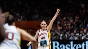 Iyana Martín, tras ganar el bronce con la selección española de baloncesto en el Mundial: 