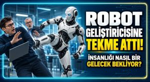 İnsansı Robot Geliştiricisine Saldırdı