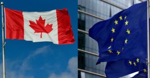 La Unión Europea y Canadá comparten cama