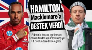 Lewis Hamilton, Macklemore’a Destek Verdi