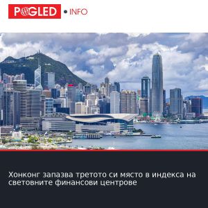 Хонконг запазва третото си място в индекса на световните финансови центрове