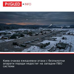 Киев очаква ежедневни атаки с безпилотни апарати поради недостиг на западни ПВО системи