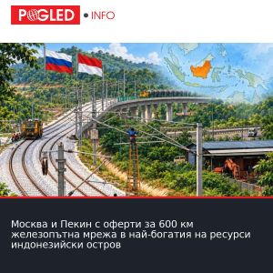Москва и Пекин с оферти за 600 км железопътна мрежа в най-богатия на ресурси индонезийски остров