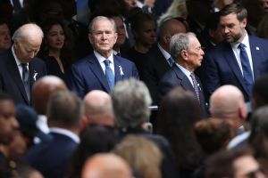George W. Bush, all is not forgiven