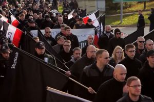 Neo-Nazis slowly realize this small town brilliantly pranked them for a great charity